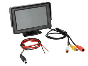  Univerz?lis tolat?kamera monitor 4,3 coll 2x vide?bemenettel 771000-6206 