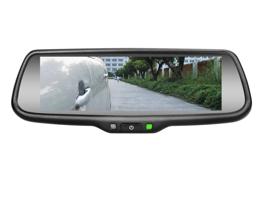 Univerz?lis t?k?rmonitor 7,2 collos 4x video bemenet 1x AHD osztott k?perny? 771000-6513 visszapillantó tükör monitor 0