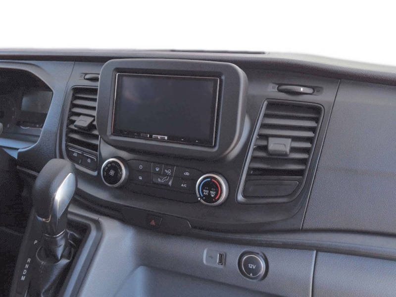 ACV Ford Transit (FD) 2019.06-2024 dupla DIN autórádió beszerelő keret matt fekete 381114-40-1 Autospecifikus rádiókeret 2DIN 0