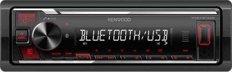 KENWOOD KMM-BT209 USB/BT autórádió 0