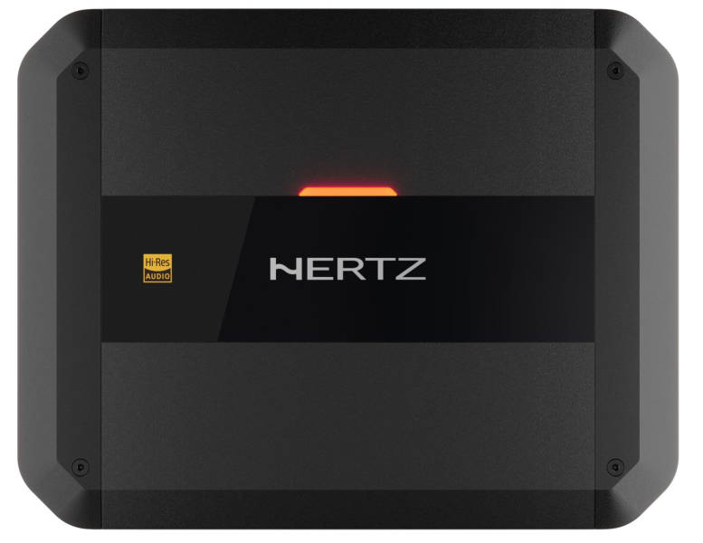 Hertz DP 2.200 Dieci Power kompakt D osztályú 2/1 csatornás erősítő 2 csatornás autóhifi erősítő 0