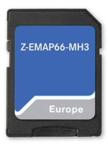 Zenec Z-EMAP66-MH3 - Z-xxx66 Prime SD kártya LT3 EU MotorHome kártya 