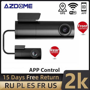 AZDOME BN03 2K+1080P ELSŐ+HÁTSÓ FEDÉLZETI KAMERA (WIFI+GPS+WRD) 