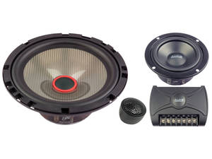 Audio System CARBON 165/3 háromutas komponens hangszóró rendszer 16 cm-es 3 utas elsőszett