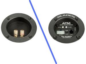 Gladen Audio Mélynyomó dobozba építhető erősítő modulok Gladen ATM 4 Mono autóerősítő 4